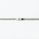 Pulsera con placa para grabar Pulsera con placa para grabar