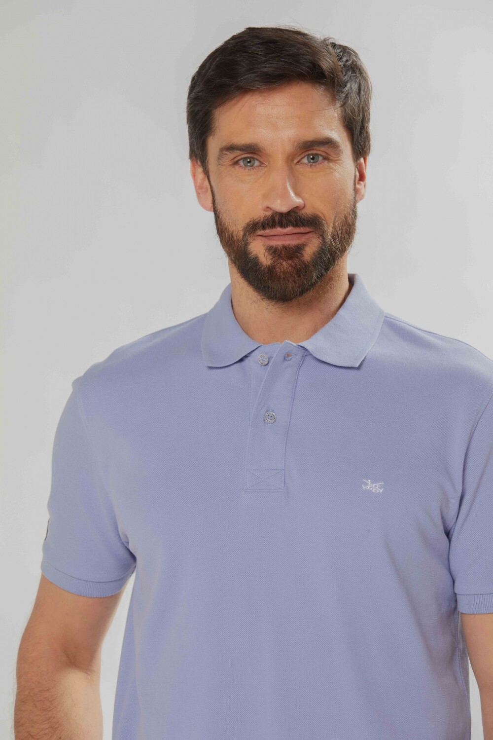 REMERA POLO PIQUÉ Lavanda