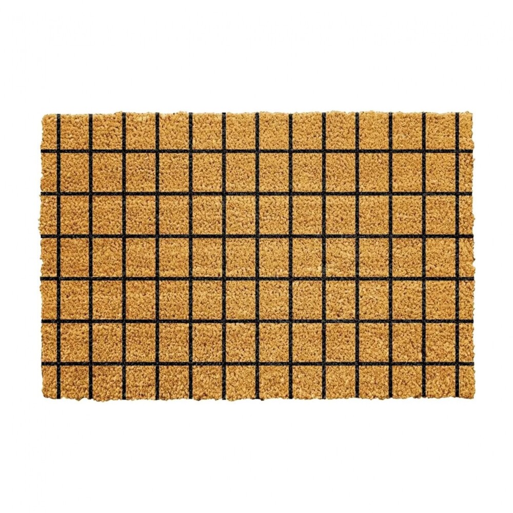 Felpudo Coco - 40x60 cm Cuadricula