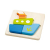 Puzzle silueta Viga 4 piezas Barco