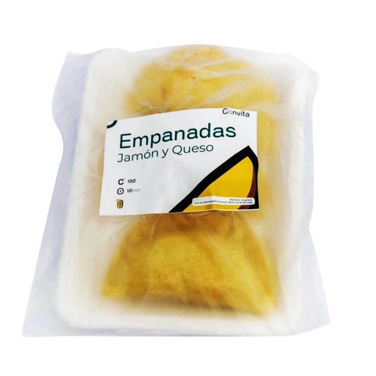 Empanadas de Jamón y Queso Convita 3uds 