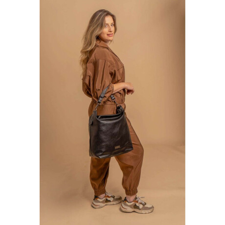 Bandolera Peonia Negro