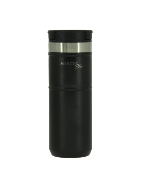 MUG TERMICO DOBLE PARED 500ML NEGRO MUG TERMICO DOBLE PARED 500ML NEGRO