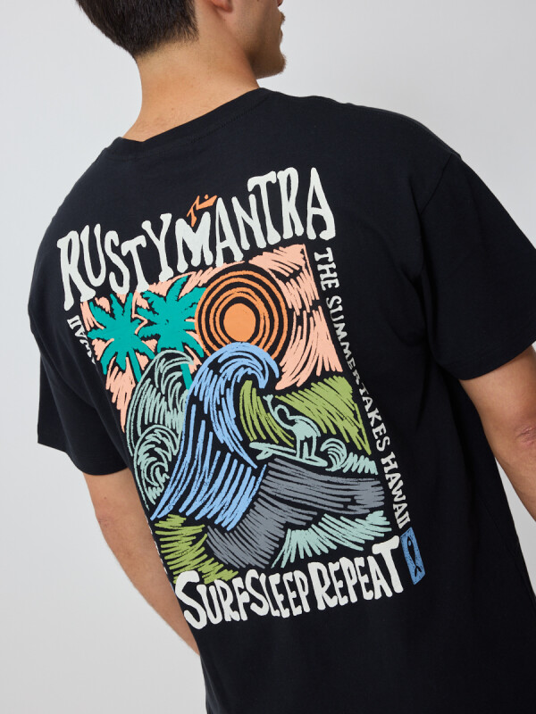 T-SHIRT ZALCONE RUSTY Negro