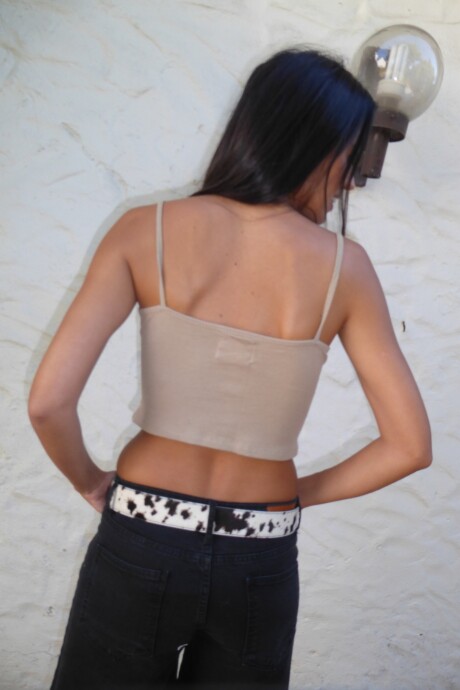 Top Endless Summer Uniform Canalé Beige