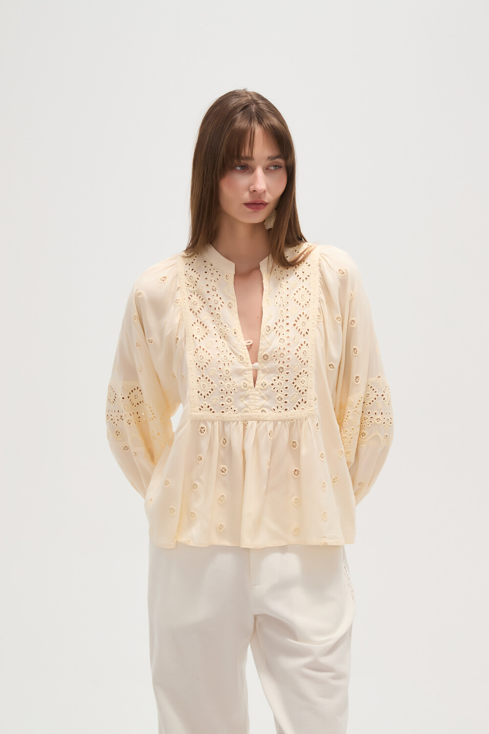 Blusa Balerene Amarillo Claro