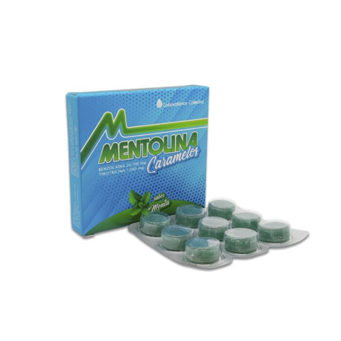 MENTOLINA MENTA CJ X 9 CARAMELOS única