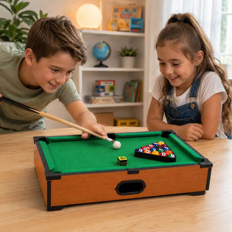 Juego de pool de mesa Sc
