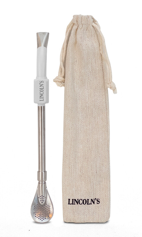 BOMBILLA GALACTIC ACERO INOXIDABLE BLANCO