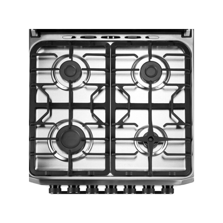 Cocina Combinada Smartlife SL-KS5757C 57x57 Inox con Horno Eléctrico y 4 Hornallas a Gas Cocina Combinada Smartlife SL-KS5757C 57x57 Inox con Horno Eléctrico y 4 Hornallas a Gas