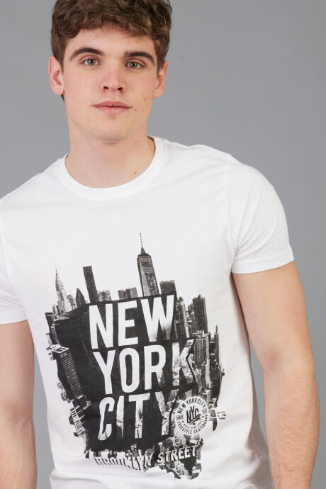 T-SHIRT NOVIDO PARADOX Blanco