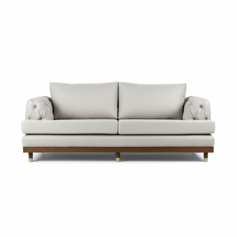 SOFA FLORENCIA CON CAPITONE 3C 305540 DISCONT Unica