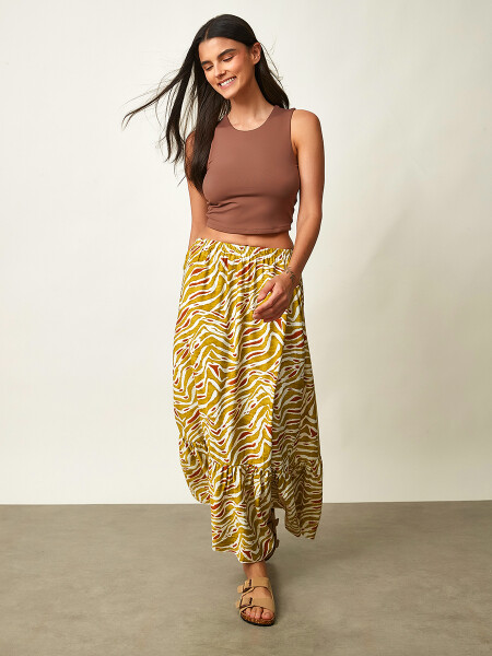 MUSCULOSA BELT CHOCOLATE