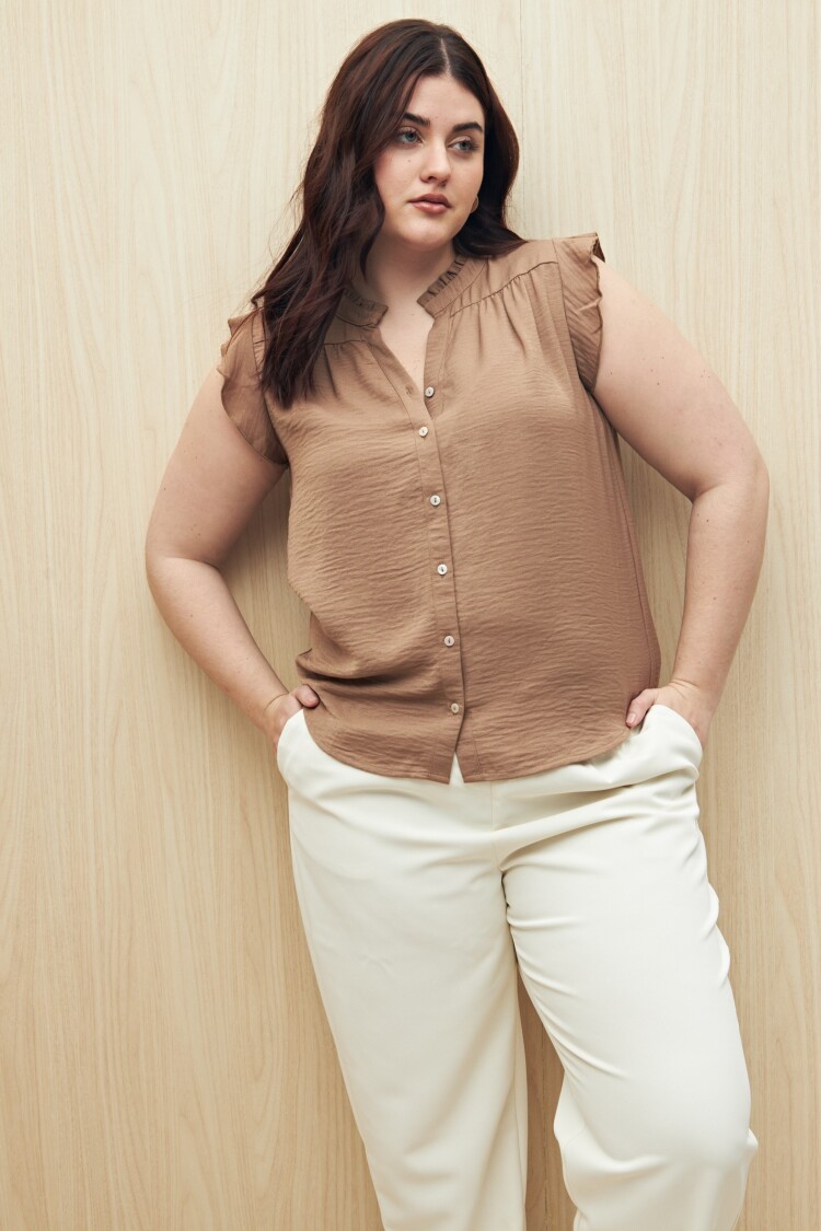 TOP KEANE Marron
