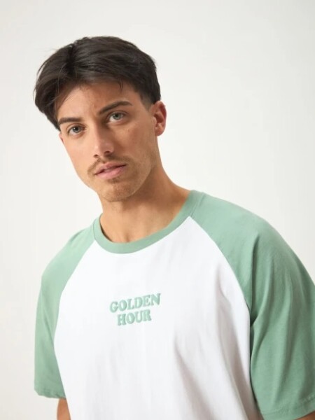 T-SHIRT N.SALIS 10673 BLA VERDE