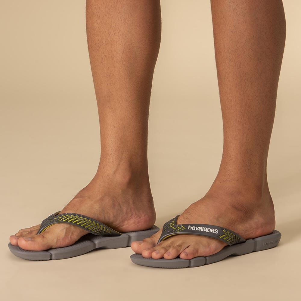 Sandalias Havaianas Power 2.0 Hombre Acero Gris/Grafito