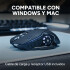 Mouse Gamer Inalámbrico Xtrike Me GW-601 RGB 3200 DPI Color Negro