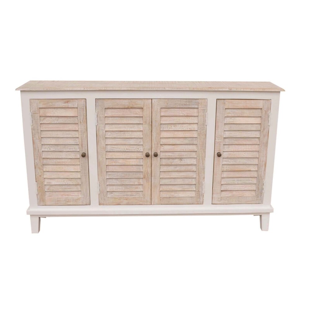 MUEBLE 4P MADERA-DE-MANGO NATURAL-BEIGE COSTA