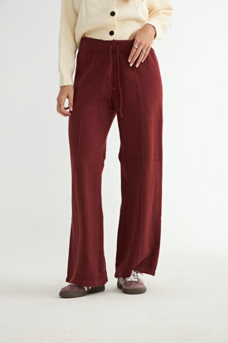 PANTALÓN TULIPA T2 BORDO
