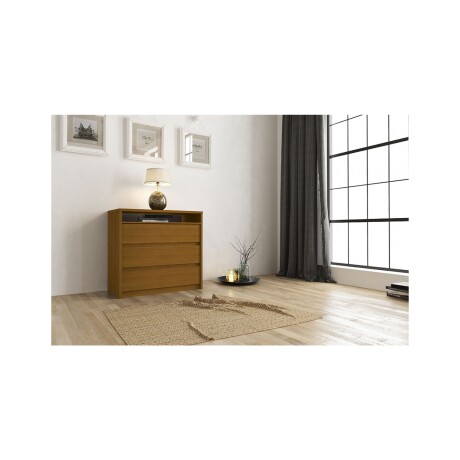 CÓMODA CAJONERA 3 CAJONES MDF NATURAL-BEIGE SOUTH