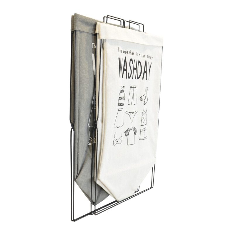 Cesto para ropa articulado BEIGE