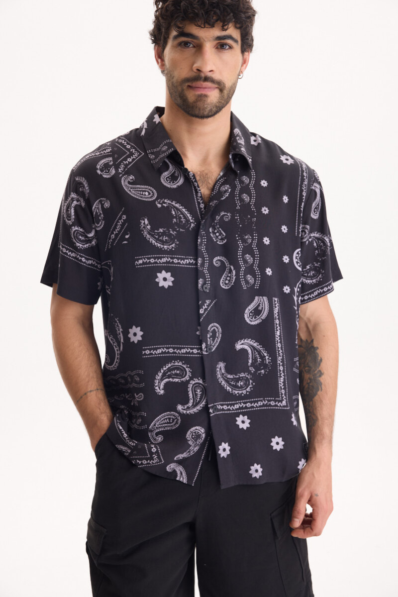 Camisa Tokyo Negro