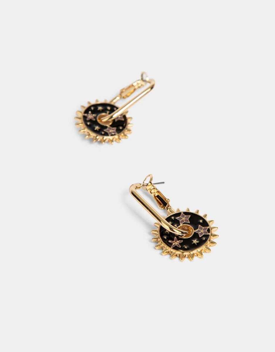 Aros Argollas Místco - Dorado 