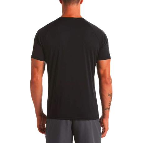 Remera Short Sleeve Hydrogu de Hombre Negro