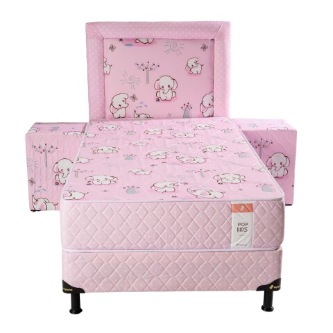 Sommier Juego Completo SuperSpuma Pop Kids 100X190 Nena