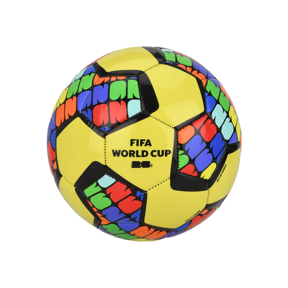 Pelota N5 Futbol Fifa Original Mundial 2026 Classic - Amarillo 