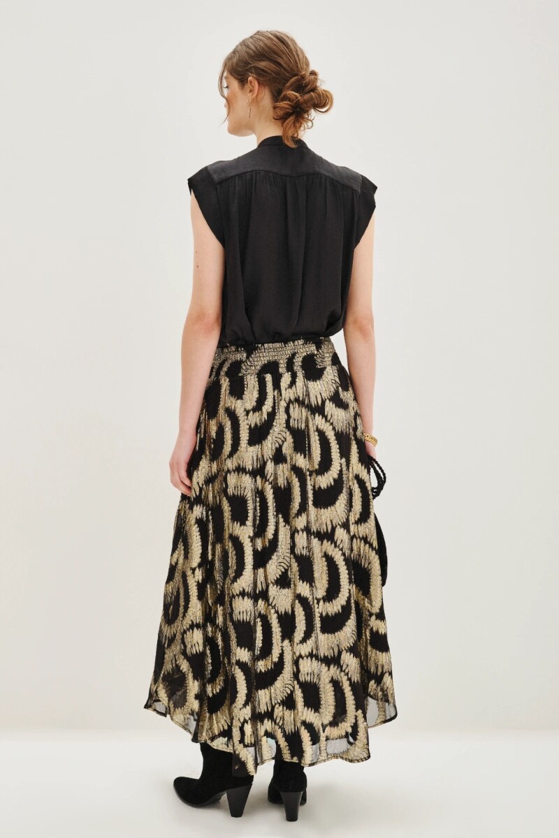 Falda Irun New Geo Negro