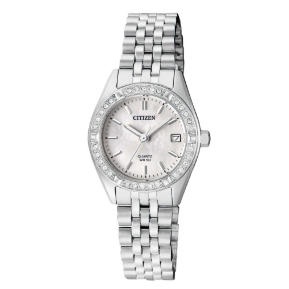 Reloj Citizen Eu6060-55d Para Mujer En Acero 