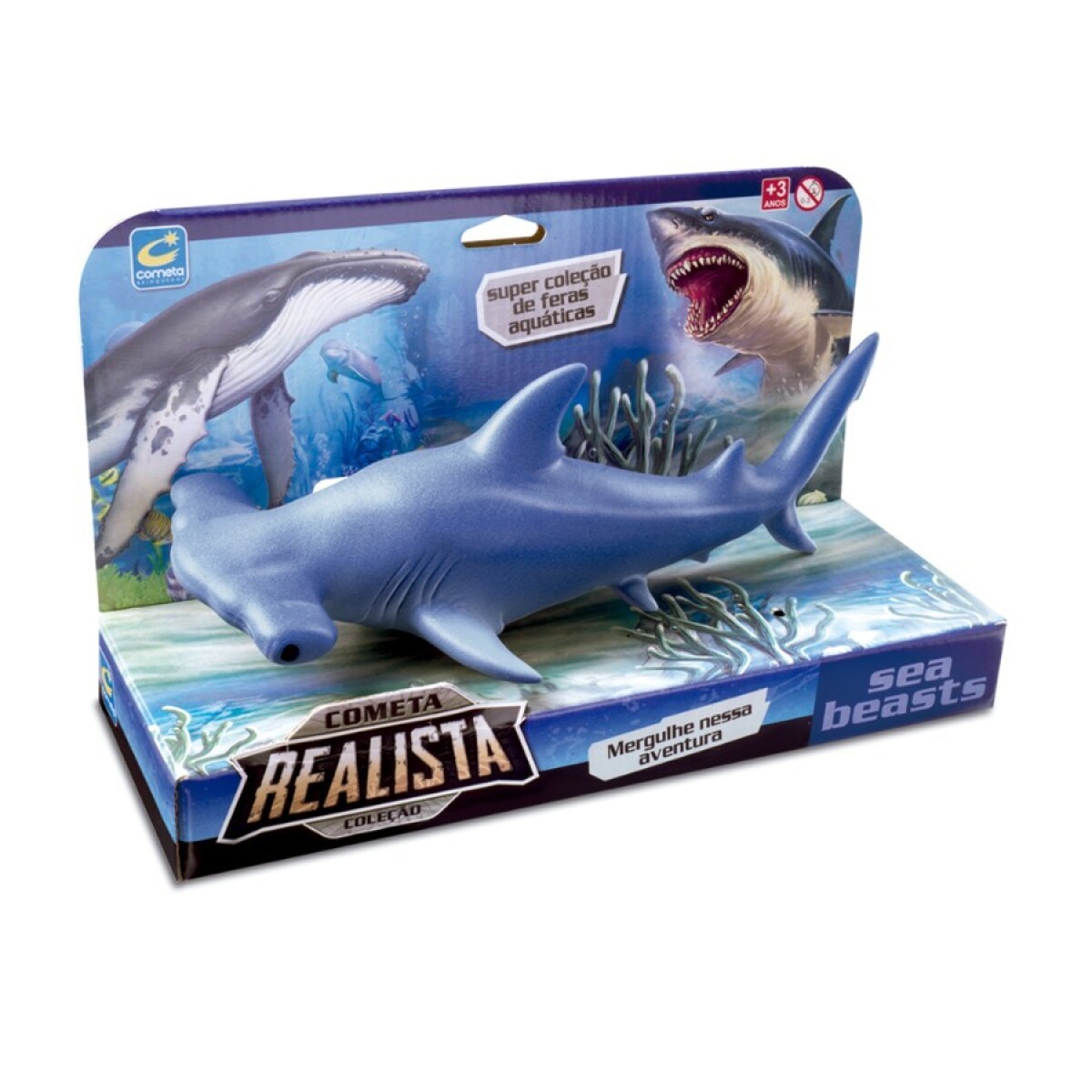 Muñeco Tiburón Martillo CO214 Realista 28 Cm Ub 