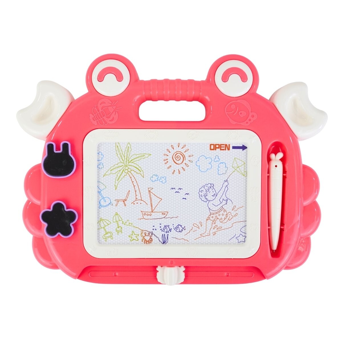 PIZARRA MAGICA CANGREJO C/SELLOS 