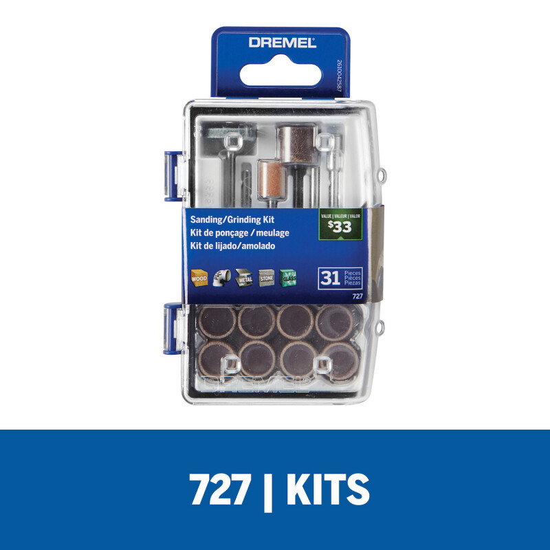 Kit de accesorios de Minitorno Dremel 31 Piezas (Modelo 727) 6 meses / Dremel Unica