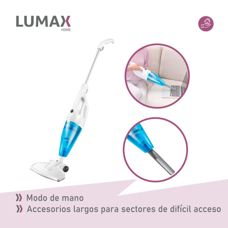 Aspiradora 2 En 1 Lumax Boost Larko 1000w Vertical Y De Mano Aspiradora 2 En 1 Lumax Boost Larko 1000w Vertical Y De Mano
