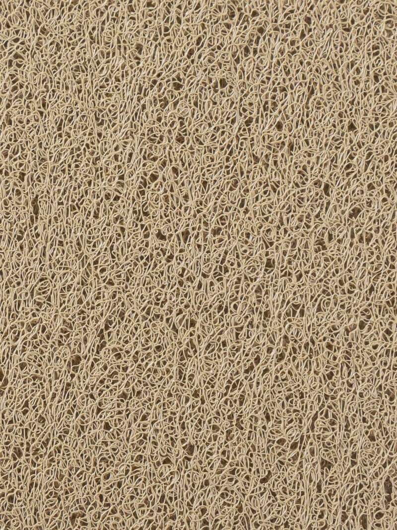 CUSHION MAT LIGHT BR FELPUDO CUSHION MAT PVC 'LIGHT BR' 0106 ORO CON BASE ANCHO 1,00M
