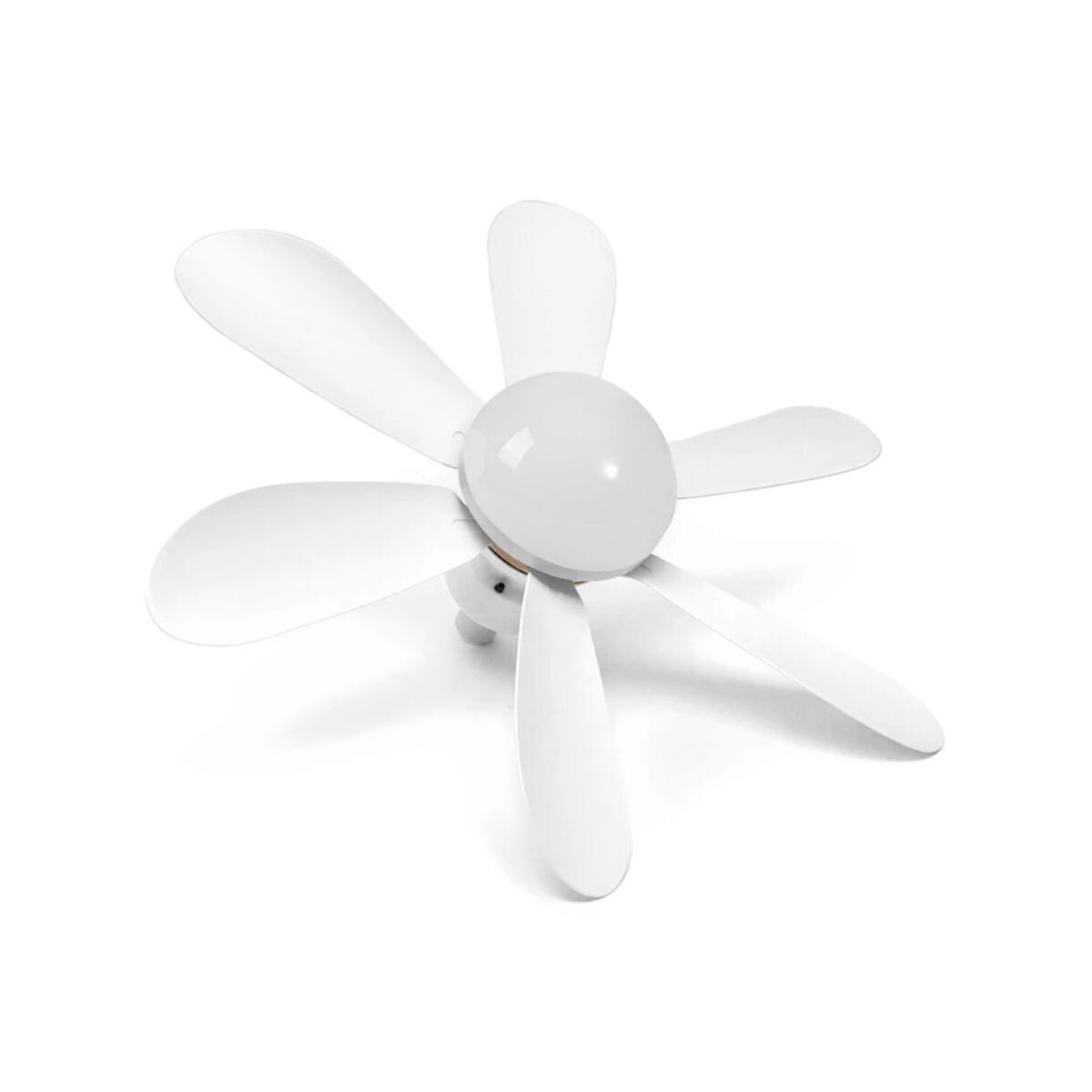 Ventilador De Techo Luz Led Para Rosca E27 