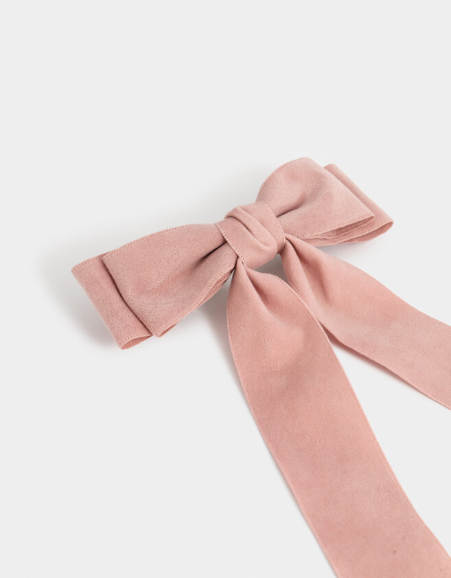 Hebillas Francesas Con moño Hebilla Francesa Con Moño - Rosa Claro