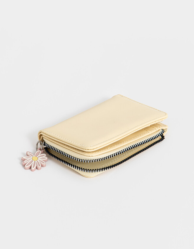 Billetera Billetera Con Strap - Amarillo Claro