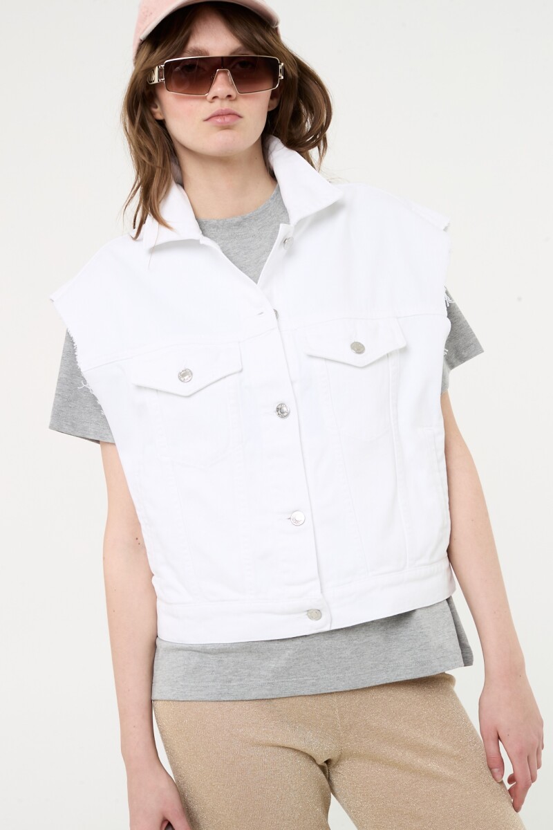 CHAQUETA Blanco