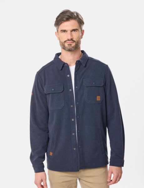 CAMISA POLAR Azul