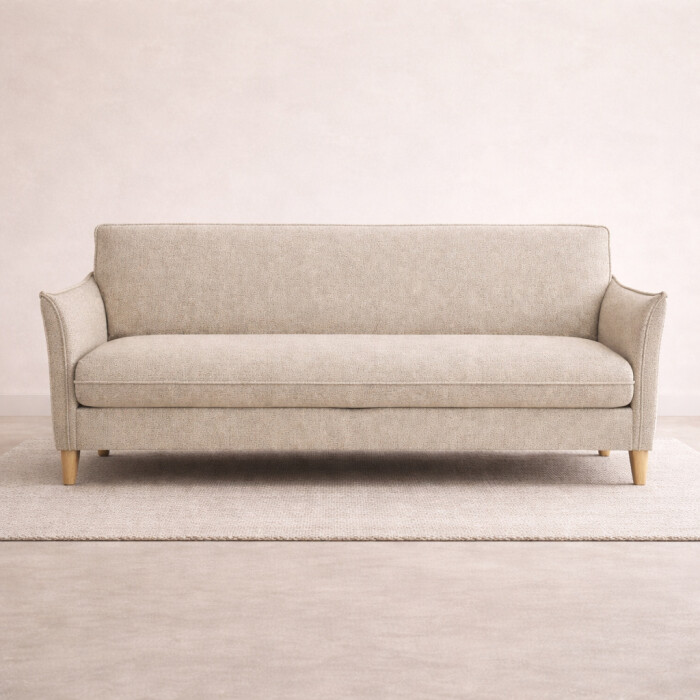 Sillón Cama Lauren c/Baúl Beige