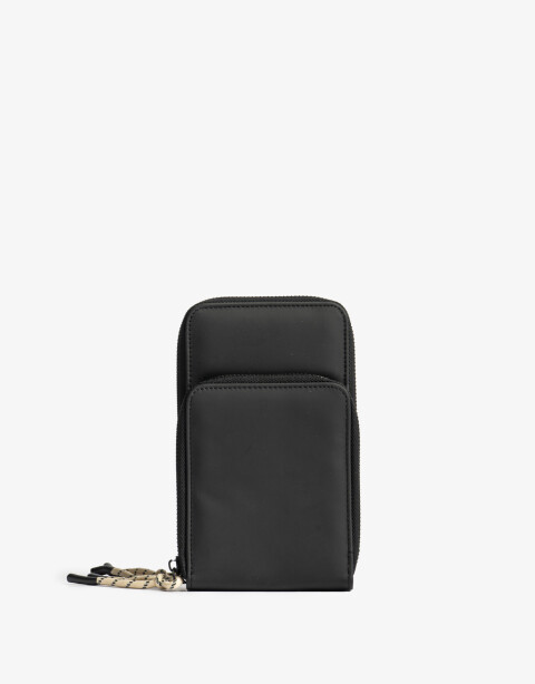 Ficheros Billetera Fichero Con Correa - Negro