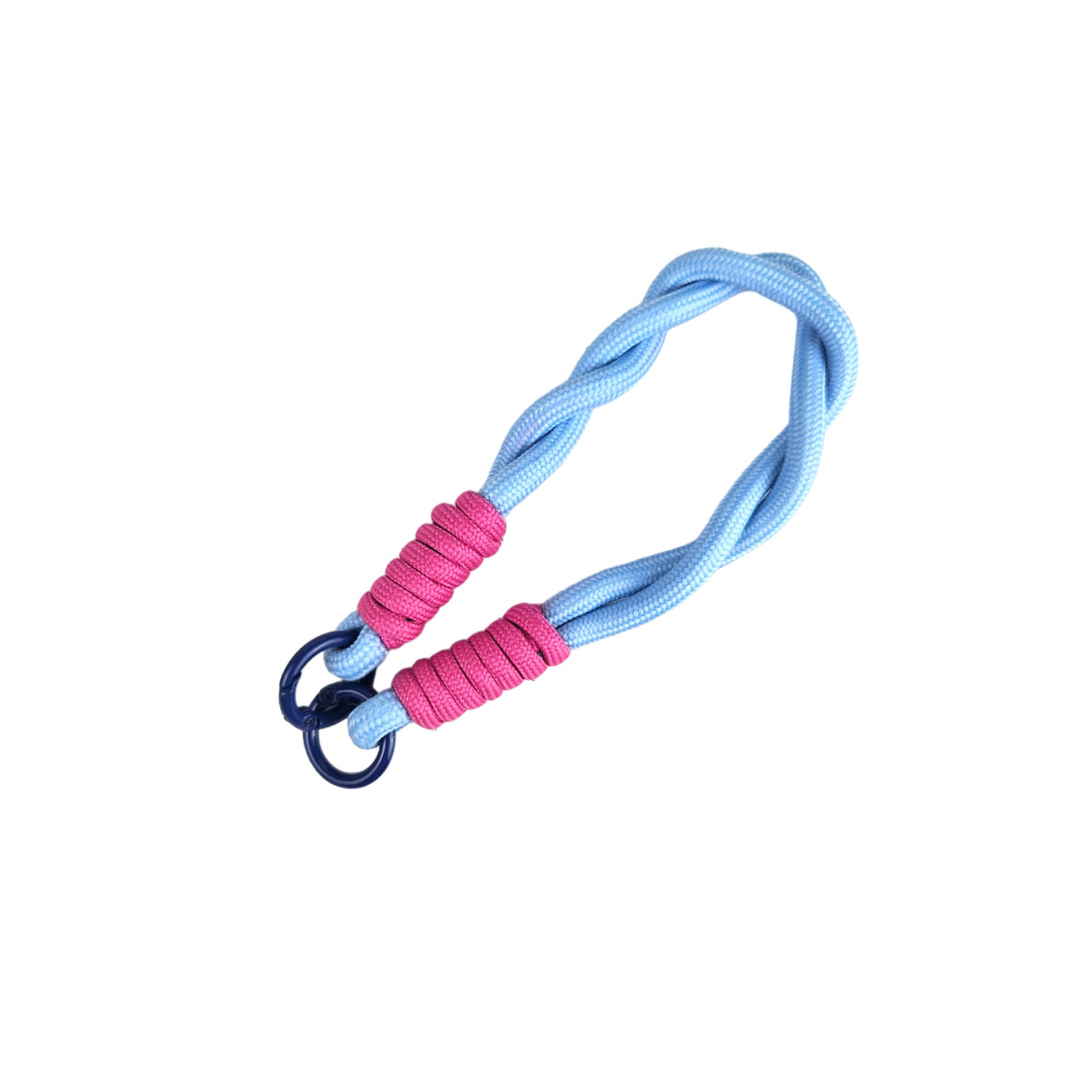 Cuerda de agarre para celular o llaves - Celeste 