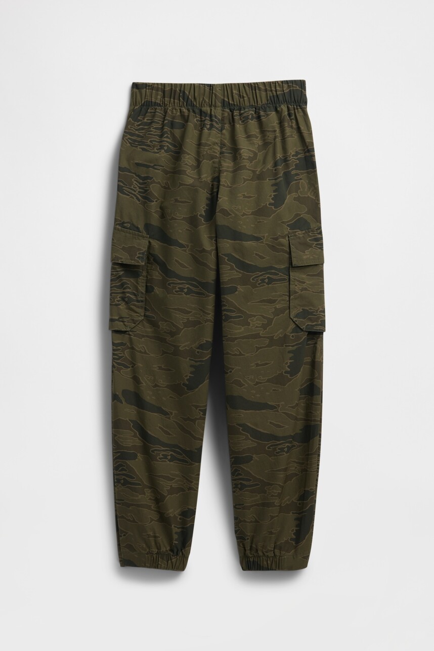 Jean Baggy Pull On Niño Green Camo