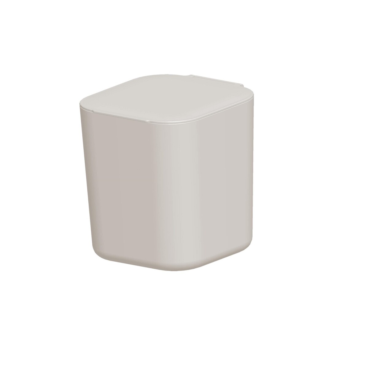 Papelera de escritorio - gris 