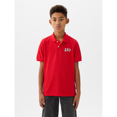 V-FRC SS LOGO PIQUE POLO PURE RED V2