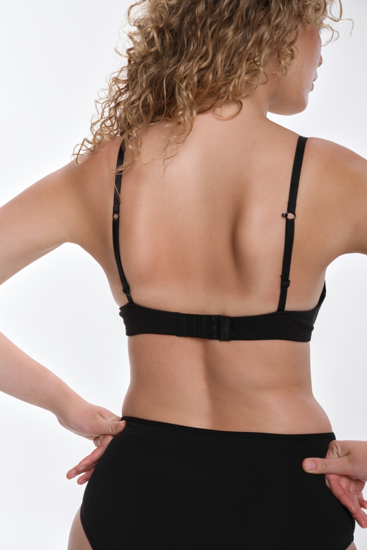 Soutien preformado cotton club Negro