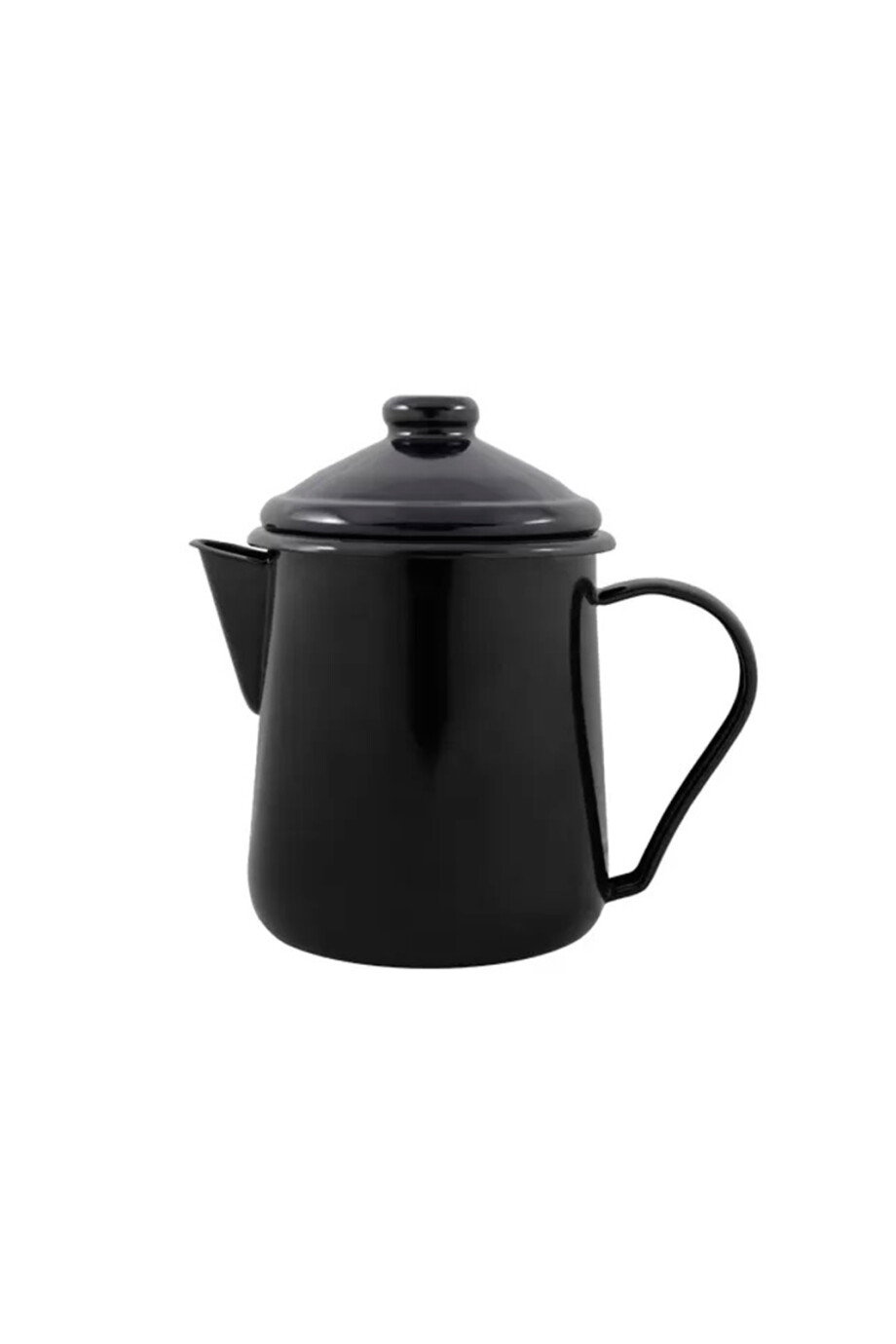 Jarra Lechera / Cafetera con Tapa Negro